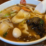 銀座 天龍 本店 - 広東麺(オイスターソース) 1150円。