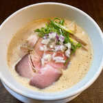 ラーメン家 みつ葉 - 鶏白湯(こってり)