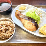 たんぽぽ - 鮭のこうじ味噌焼き定食