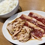 Yakiniku Reimen Yamanakaya - 焼き肉よくばりセット