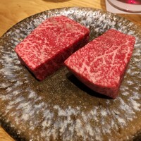 北新地 神威 - 赤身塊焼き