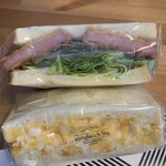 sandwich96&96CAFE - ボロニアサンド　￥290(税込)