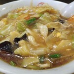 中国屋台十八番 - かんとんめん840円麺硬