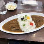 サンマルコ - 二色カレー　750円