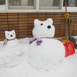 シロクマ食堂 - 2013.1.1　しろくまの雪だるま