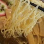 煮干らぁめん なかじま - 麺