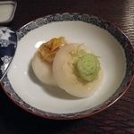 蕎麦処 多賀 - 蕪のゆずミソ
