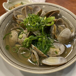 浜大津酒場 見聞録 - たっぷりアサリ酒蒸し 490円
