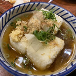 浜大津酒場 見聞録 - 揚げだし豆腐 280円