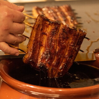 Delicious eel jus using branded eel “Unagi Bando Taro”