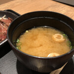 鉄板焼天神ホルモン - 汁物