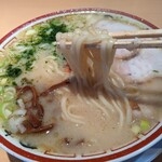 田中そば店 - ツルムチな中太平な麺