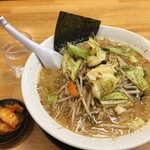 椿ラーメンショップ - 野菜たっぷり味噌ラーメン