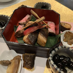 多満喜 - 焼物　銀鱈柚庵焼きとあしらい　3名様分