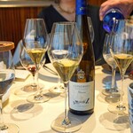 Restaurant Takashi Tanno par 長谷紫‐ゆかり - Stephane Montez - Domaine du Monteillet Chanson Condrieu 2018