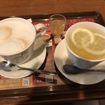 カフェ・ド・クリエ - カフェオレ、ぽかぽかゆずレモン