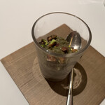 カンテサンス - デザート①ピスタチオだっけ？