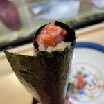 EDOMAE SS - とろたく巻き（「レギュラー満タン」5000円）