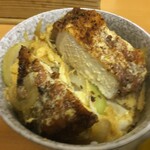 Chuukasoba Hisago - 半かつ丼