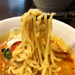 櫻井中華そば店 - 【限定】担々麺、麺リフトアップ