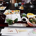 日本料理 小伴天 - 「上 花膳　山茶花」