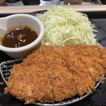 Matsunoya - 味噌ロースかつ定食です。（2022年1月）