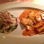 アントニオ - 2色のパスタ　アントニオ風