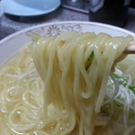 創華飯店 - 麺は今回は玉子麺。