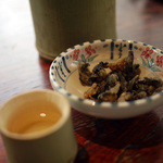 下諏訪 うなぎ小林 - ヒレから揚げ（竹酒に付属）～☆