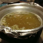 昭恋館 よ志のや - 蟹鍋のスープ