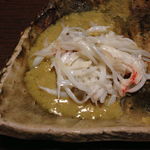 昭恋館 よ志のや - 焼き蟹を蟹味噌で