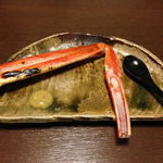 昭恋館 よ志のや - 焼き蟹を蟹味噌で