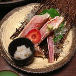 昭恋館 よ志のや - 蟹の刺身