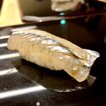 青空 - なんとも美しい細魚昆布締め