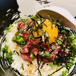 馬肉料理専門店 蹄 - 桜ユッケ丼