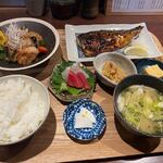 Harura - 暫く待つと注文した選べるはるら定食１５００円の出来上がりです。