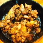 卓 - 赤鶏の塩焼きその２