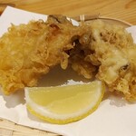 石巻天ぷら 和 - 牡蠣・白子