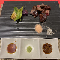 鉄板焼 ステーキ 北野坂 - 