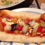 鎌倉パスタ - 夜ランチの中のピザ