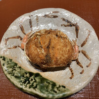 かにじぇんぬ 銀座 - 香箱蟹のフライ