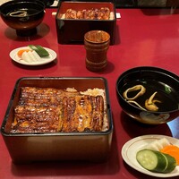 一味亭 - うな重（3枚のせ）