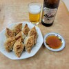 Chuuoutei - 餃子 中８個とビール