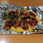 鉄板焼とお好み焼 みしまや - とん平ねぎ焼き