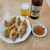 中央亭 - 料理写真:餃子 中８個とビール
