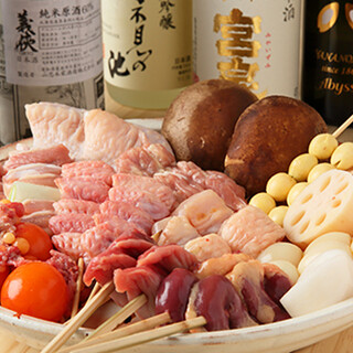 We use Shinshu Golden Gamecock and Kyoto Tamba Red Duck, both of which have a great texture and flavor.