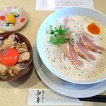 鶏白湯そば 伊東 - ■鶏白湯ラーメン
■兵庫 但馬鶏丼