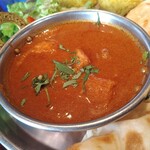 タンドールバル カマルプール - カマルランチ 800円(税込)
      ポーク（辛口） ライス大盛