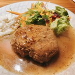 Diningbar tsubaki - 特製粗挽きハンバーグ