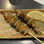 和風ダイニング　二葉 - 焼き鶏　皮塩